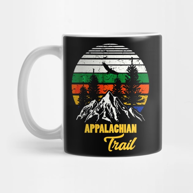 Appalachian Trail Shirt Vintage Hiking Mountain Gift hiker by Jipan